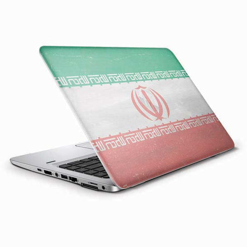 Iran Flag Distressed HP Elitebook Skin